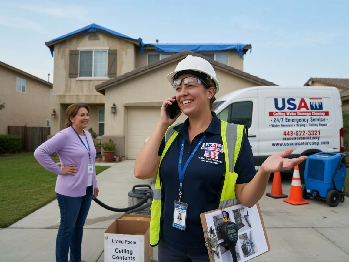 Ceiling Water Damage Restoration Helm, CA FAQs